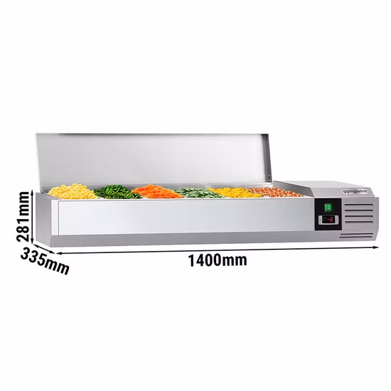 CE Supported Kitchen Freezer Salad Bar Refrigerator Salad Bar Showcase