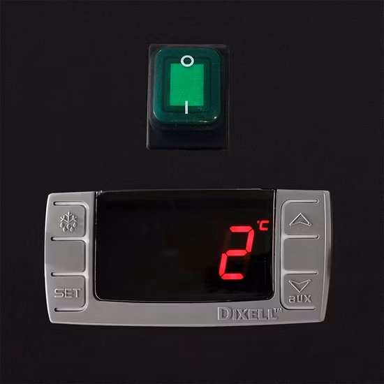 CE apoiou a mostra da barra de salada do refrigerador da barra de salada do congelador da cozinha